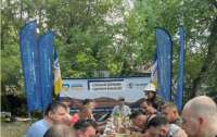 У Києві на Жуковому острові провели акцію для прикордонників, які пройшли крізь горнило війни
