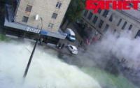Масштабная авария в центре Киеве оставила 34 дома без воды