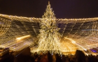 В центре Киева открыли главную елку страны