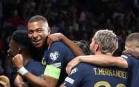 Збірна Франції з футболу здобула п'яту перемогу поспіль у відборі на Євро-2024
