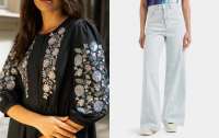Женские платья-вышиванки и джинсы - мода на традиционное и современное
