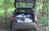 Венгерские правоохранители гонялись по лесу за украинским контрабандистом (видео)