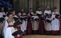 Украинскую мелодию исполняют в британском замке (видео)