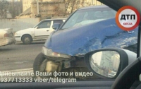 Жуткое ДТП в Киеве: лобовое столкновение на высокой скорости