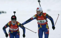 Биатлон: украинки попали в пятерку