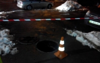 В Тернополе из-за взрыва газа на воздух взлетело множество канализационных люков