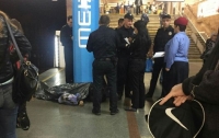 В метро Киева обнаружили тело мужчины