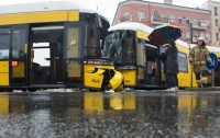 ДТП в Берлине: в столкновении двух трамваев пострадали десятки человек