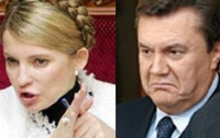 Тимошенко «обходит» Януковича