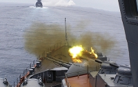 Россия начала учения в Черном море (ФОТО)