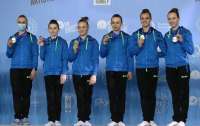 Украинские гимнастки впервые в истории выиграли чемпионат Европы