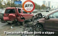 Страшная авария в Киеве, есть пострадавшие