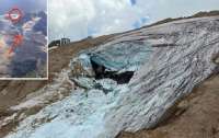 В італійських Альпах через сходження льодовика загинуло 6 людей, 15 зникли безвісти (відео)