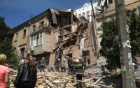 К ликвидации последствий взрыва дома в Киеве привлечены 186 человек