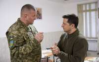 Залужный поздравил Билецкого с присвоением звания бригадного генерала