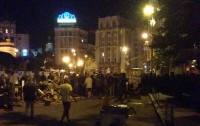 На Майдане ночью произошла перестрелка