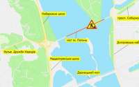 Неприятная новость для пользователей моста Патона в Киеве