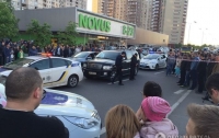 Полиция в Киеве устроила погоню за Infiniti