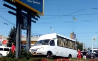 ДТП в Житомире: у маршрутки, забитой пассажирами, отказали тормоза
