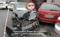 В Киеве произошло масштабное ДТП с пострадавшими