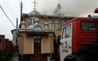 Пожар на Буковине: горел мужской монастырь
