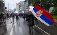 У Белграді лідери опозиції влаштували мітинг та оголосили голодування