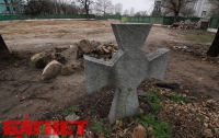 Осквернение исторических святынь Киева продолжается (ФОТО)