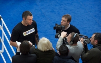 Кличко и Солис поработали на публику (ФОТО+ВИДЕО)