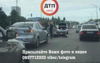 В Киеве разбился мотоциклист