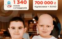 АЛЛО передає 380 000 гривень на допомогу онкохворим дітям в рамках благодійного Радіомарафону