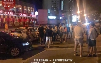 В Киеве пьяный следователь сбил мотоциклиста