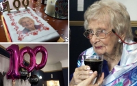 Столетняя британка объяснила свое долголетие любовью к пиву