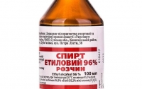 Запретили использовать по назначению этиловый спирт
