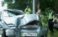 Масштабное ДТП на трассе Киев-ЧОП: разбито три авто и женщина в реанимации
