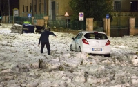 Улицы Рима заполонили льдины