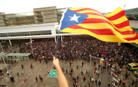 Протесты в Барселоне становятся все масштабней