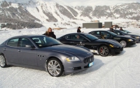  Maserati провела  зимний тест-драйв 