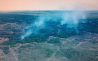 Загорелся военный полигон в Днепропетровской области
