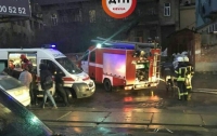 В Киеве вспыхнул пожар в ресторане