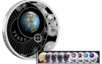  «Солнечная система» из 9 серебряных монет