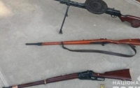 На Днепропетровщине полиция обнаружила арсенал оружия