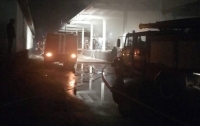 Масштабный пожар в Киеве: горел склад