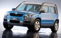 Skoda Yeti выходит на большую дорогу