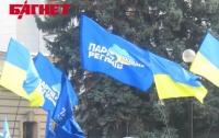 Партия регионов объявила сходку в Донецкой области