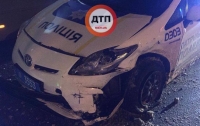 ДТП в Харькове: пьяный водитель протаранил патрульный автомобиль