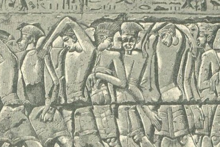 Филистимляне относятся к древнему египту