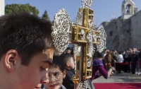  Тысячи православных паломников отпраздновали Рождество в Вифлееме