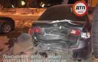ДТП в Киеве на Леси Украинки: водитель разбил 3 автомобиля и скрылся