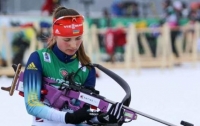 Украинка стала вице-чемпионкой Европы по биатлону