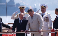 Как в Севастополе моряки и президенты праздновали День флота (ФОТО)